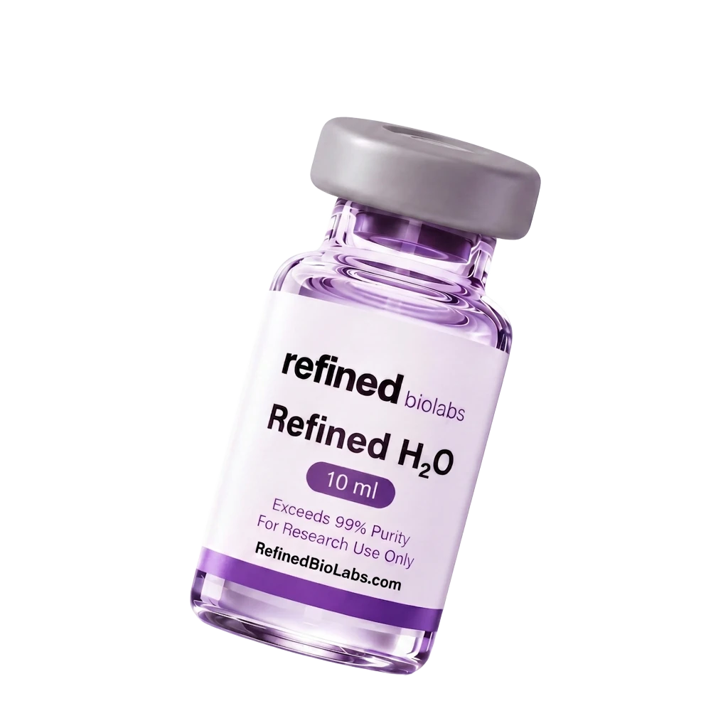 Refined H2O 10ml research vial